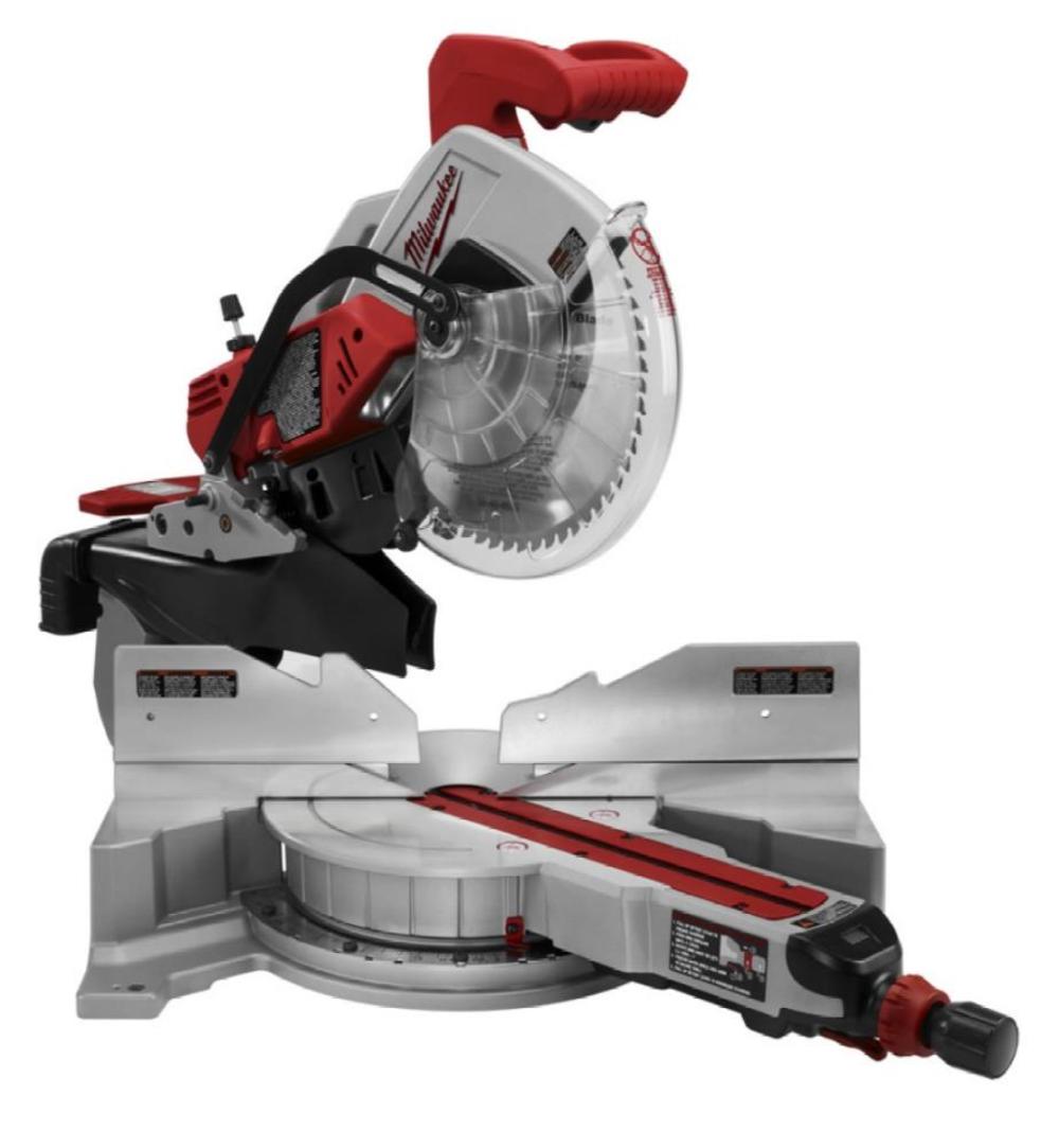 Milwaukee Factory Reconditioned 12-in Dual-Bevel Sliding Compound Miter Saw - Flockneti