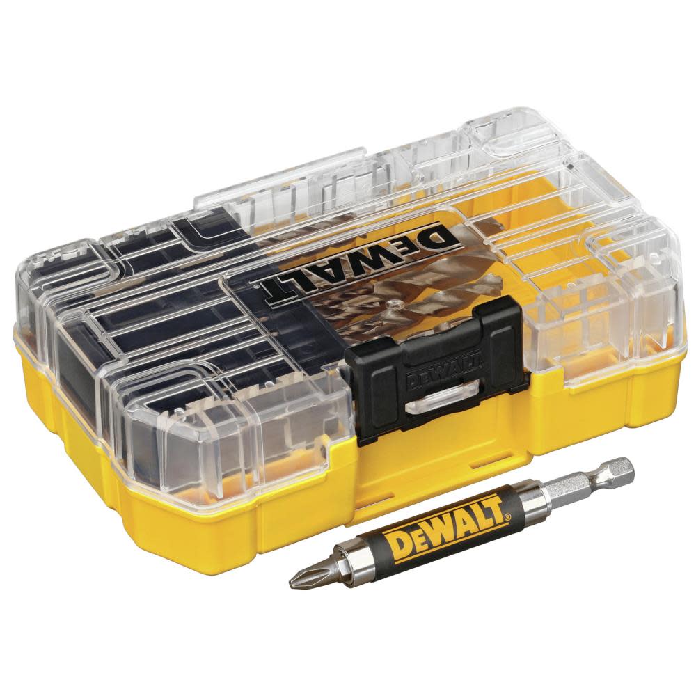 DEWALT 16pc Gold Ferrous Pilot Point Drill Bit Set - Flockneti