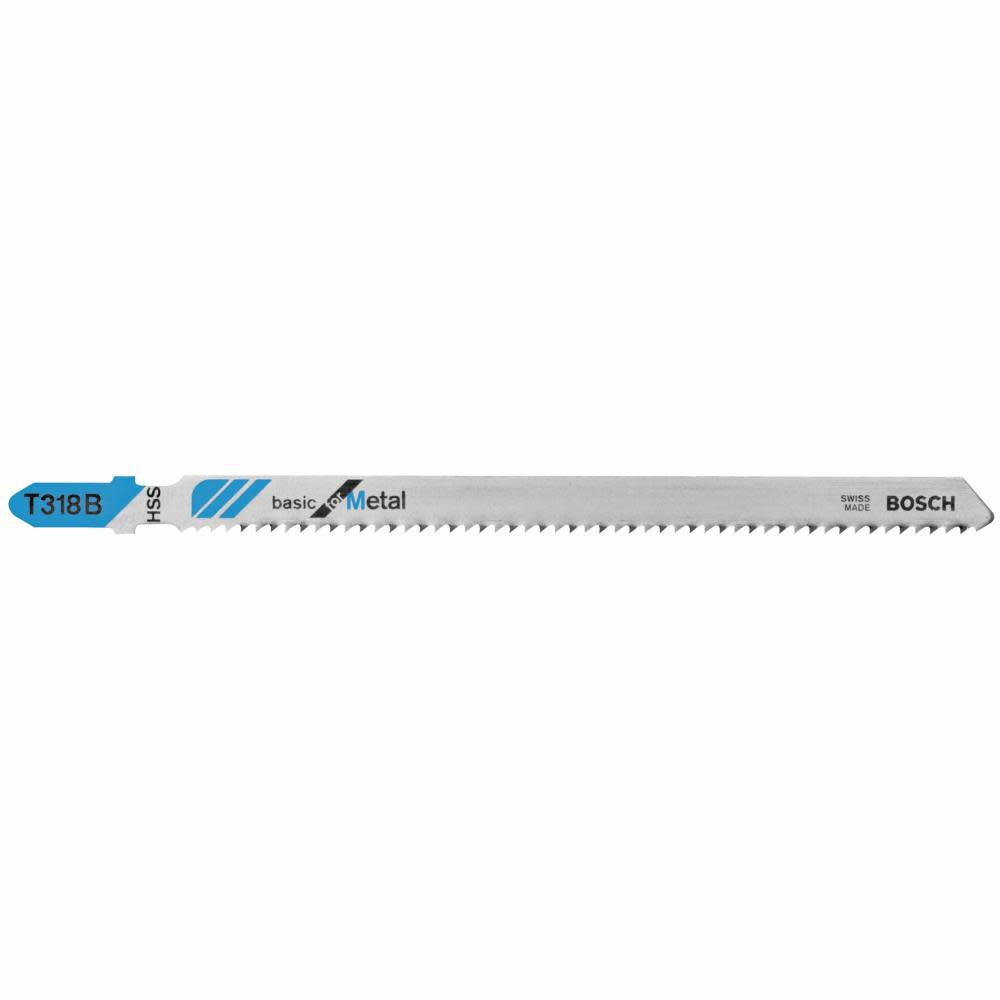 Bosch 100 pc. 5-1/4 In. 14 TPI Basic for Metal T-Shank Jig Saw Blades - Flockneti
