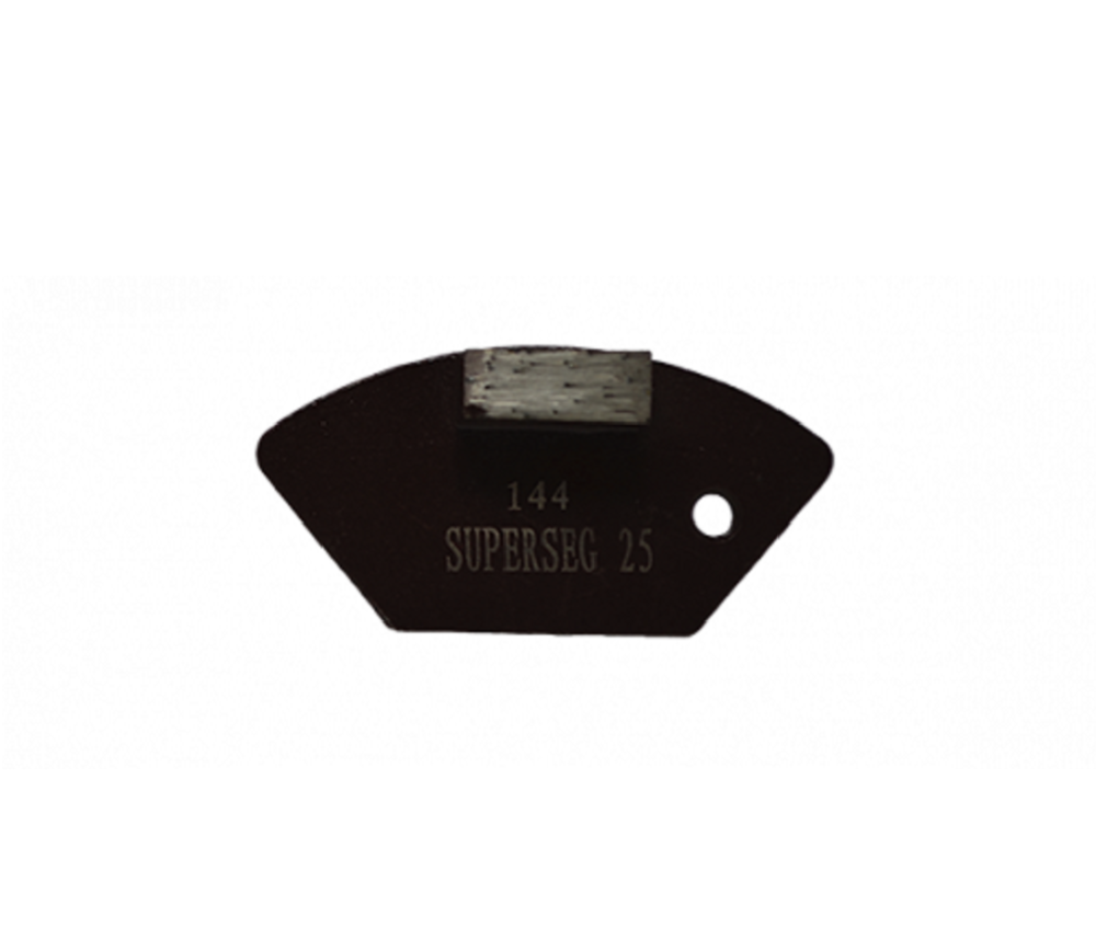 National Flooring Equipment Super Soft Single Bar Diamond Insert – Metal Bond 25 Grit - Flockneti