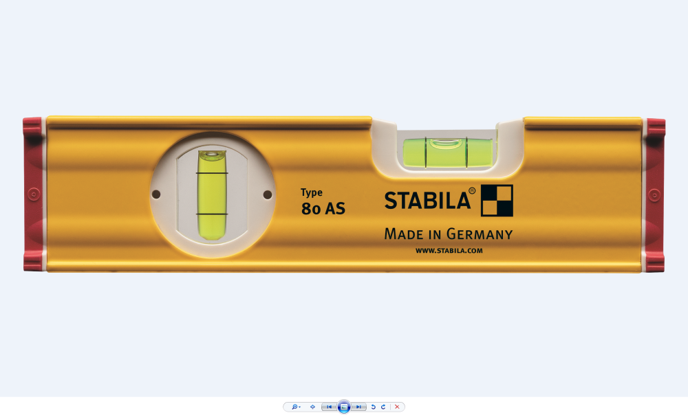 Stabila TYPE 80 AS 8″ Spirit Level - Flockneti