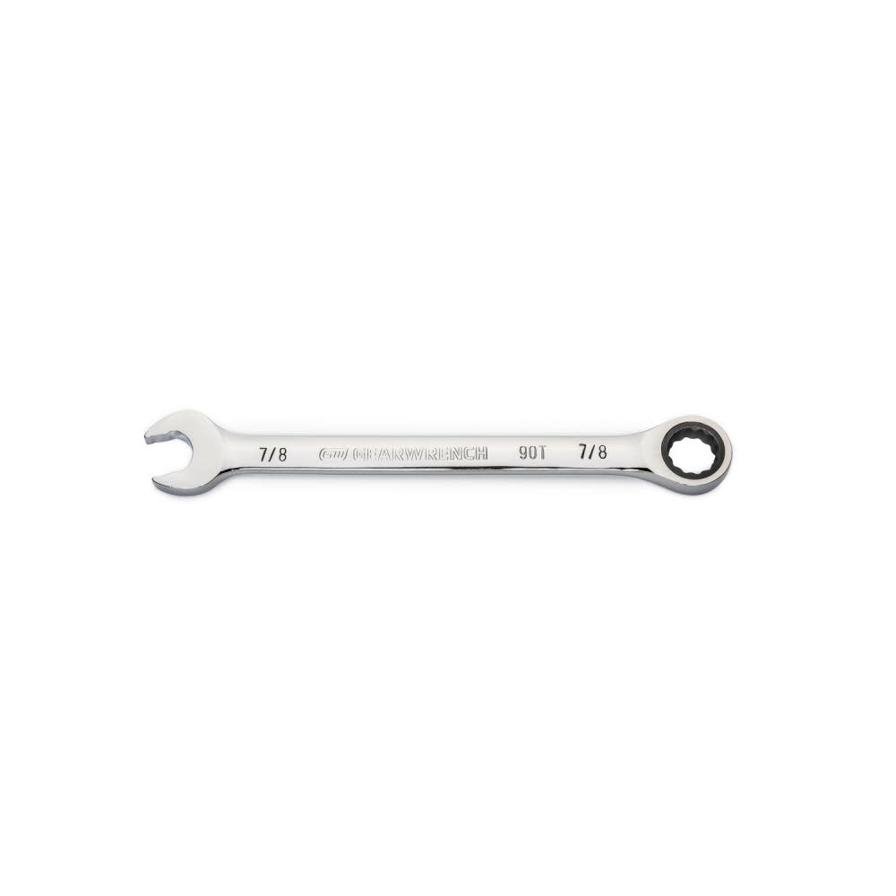 GEARWRENCH 7/8″ 90T 12 Point Ratcheting Combination Wrench - Flockneti