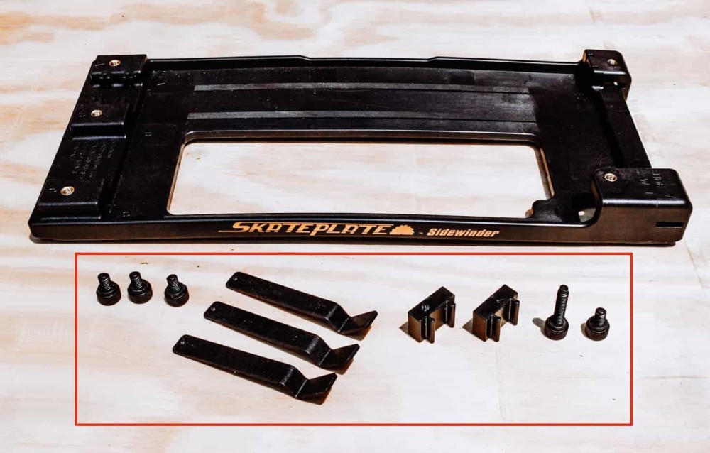 Skateplate Replacement Hardware Kit - Flockneti