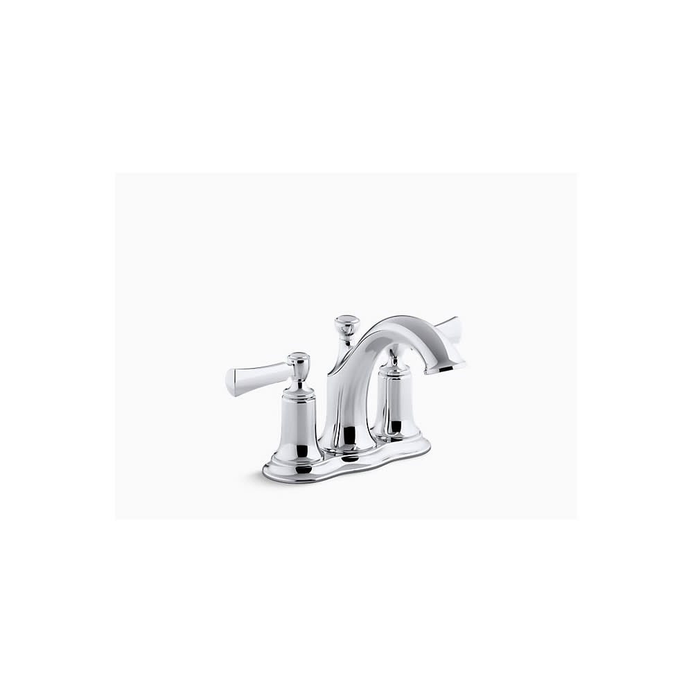 Kohler Elliston Bathroom Sink Faucet Chrome 2 Handle Centerset - Flockneti