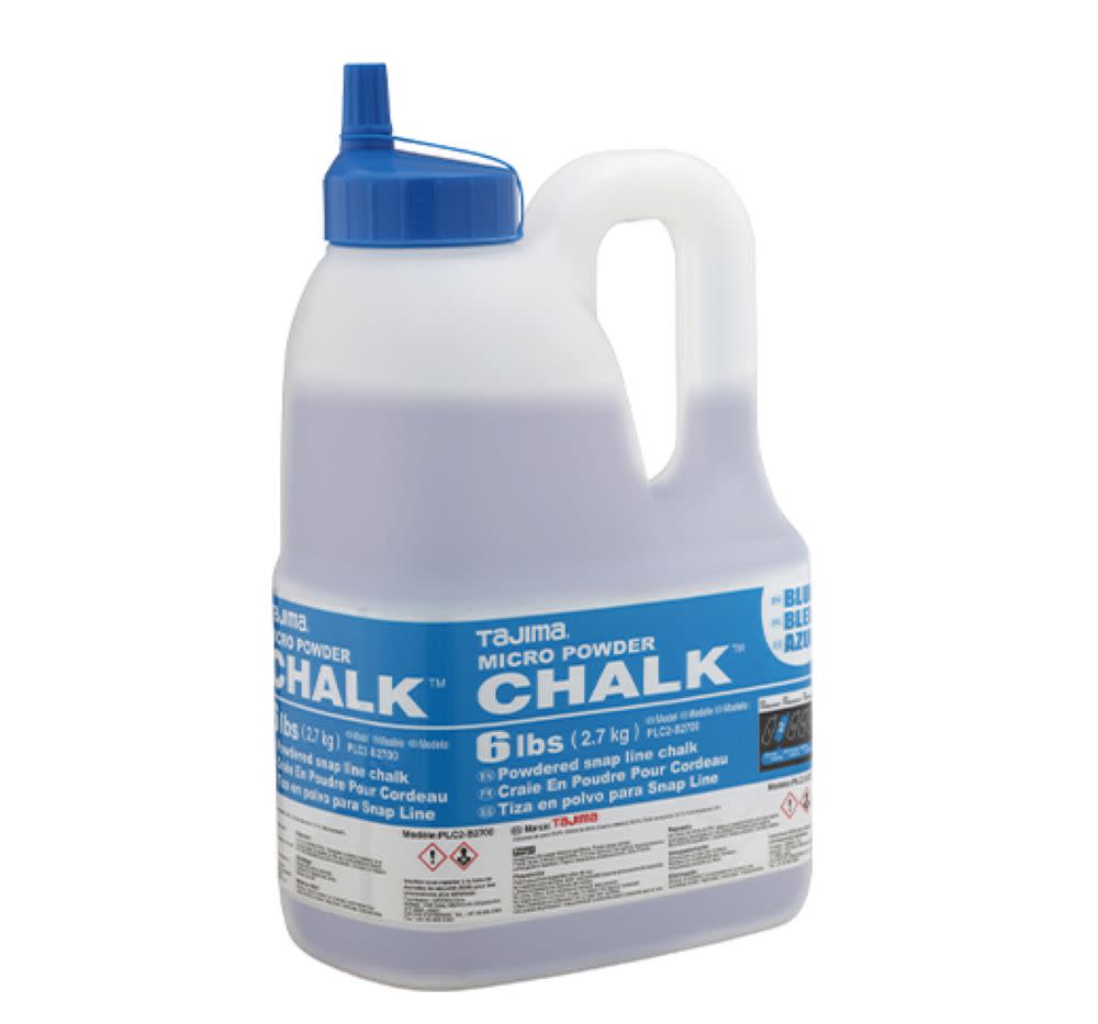 Tajima Micro Chalk Powdered Snap Line Chalk Blue 6 lbs - Flockneti