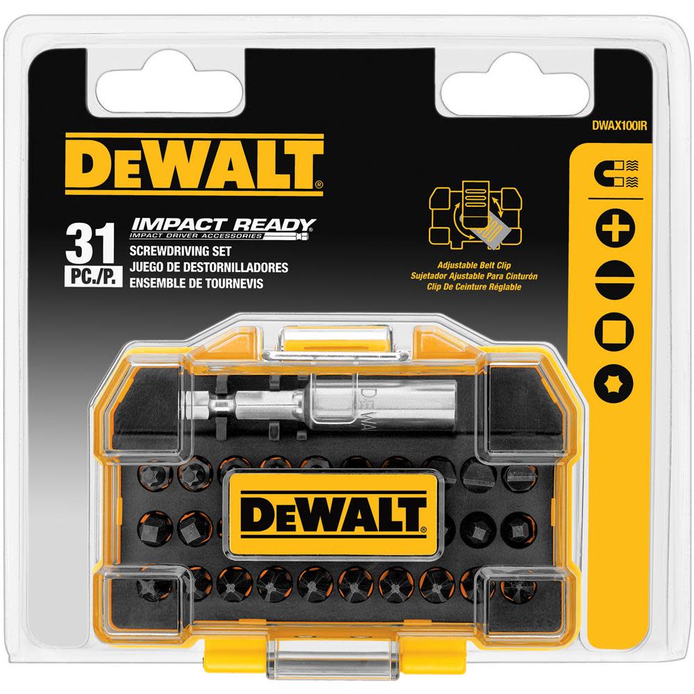 DEWALT 31 pc. Extra Small Tough Case Set - Flockneti