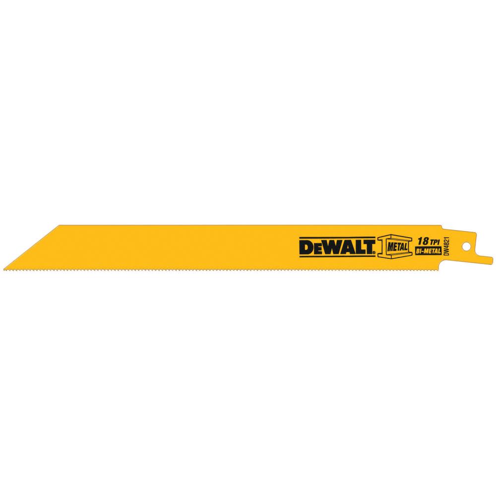 DEWALT 8-in 18TPI Recip Saw Blade – 5 pack - Flockneti