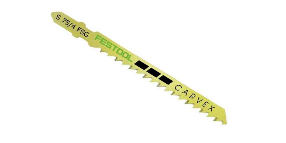 Festool S75/4FSG Jigsaw Blades 3 In. 6 TPI – Pack of 5 - Flockneti
