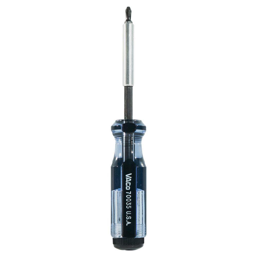 Klein Tools 7-1/4 In. Magnetic Screwdriver Set with Interchangeable Bits - Flockneti