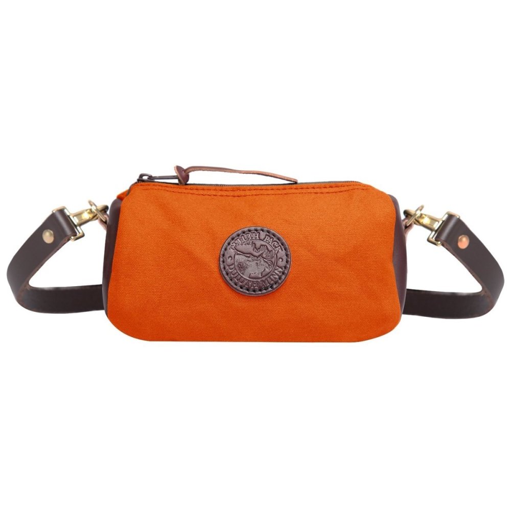 Duluth Pack 3 Liter Capacity Orange Deluxe Grab-N-Go Purse - Flockneti