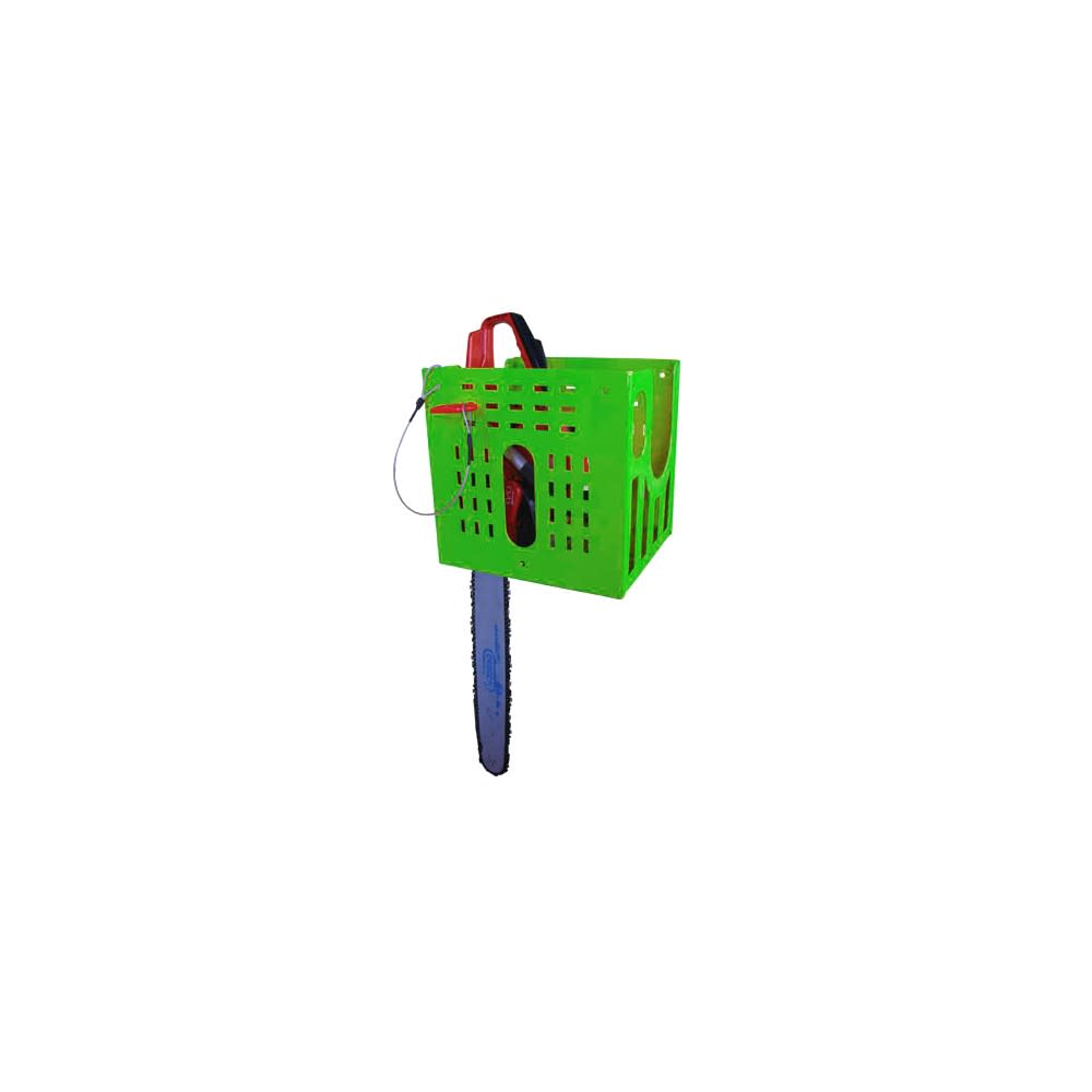Green Touch Lockable Multi Tool Rack For Open/Enclosed Trailers - Flockneti