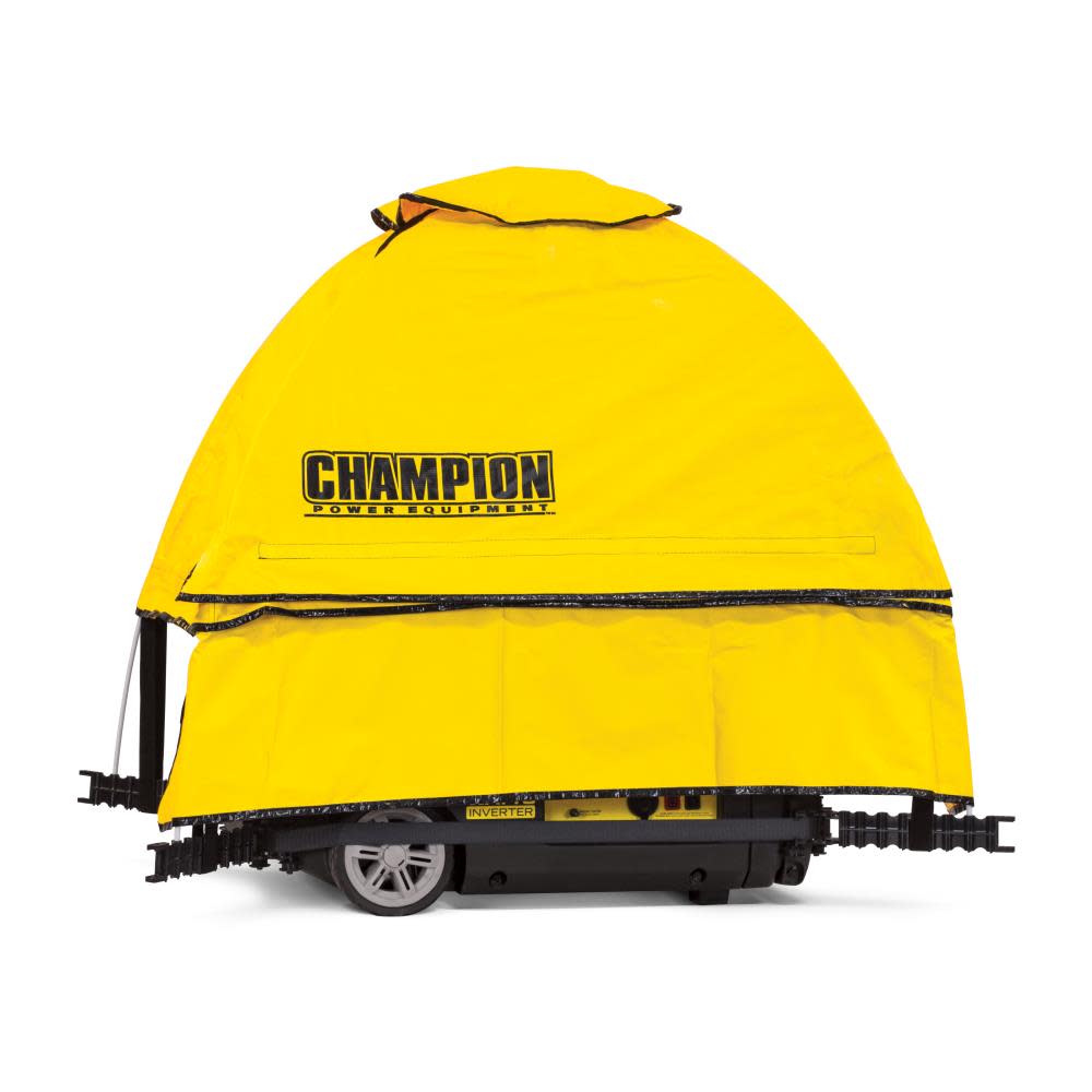Champion Power Equipment Storm Shield Severe Weather Portable Generator Cover by GenTent for 2000 to 3500-Watt Inverter Generators - Flockneti