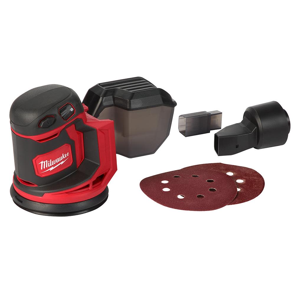 Milwaukee M18 Random Orbit Sander (Bare Tool) - Flockneti