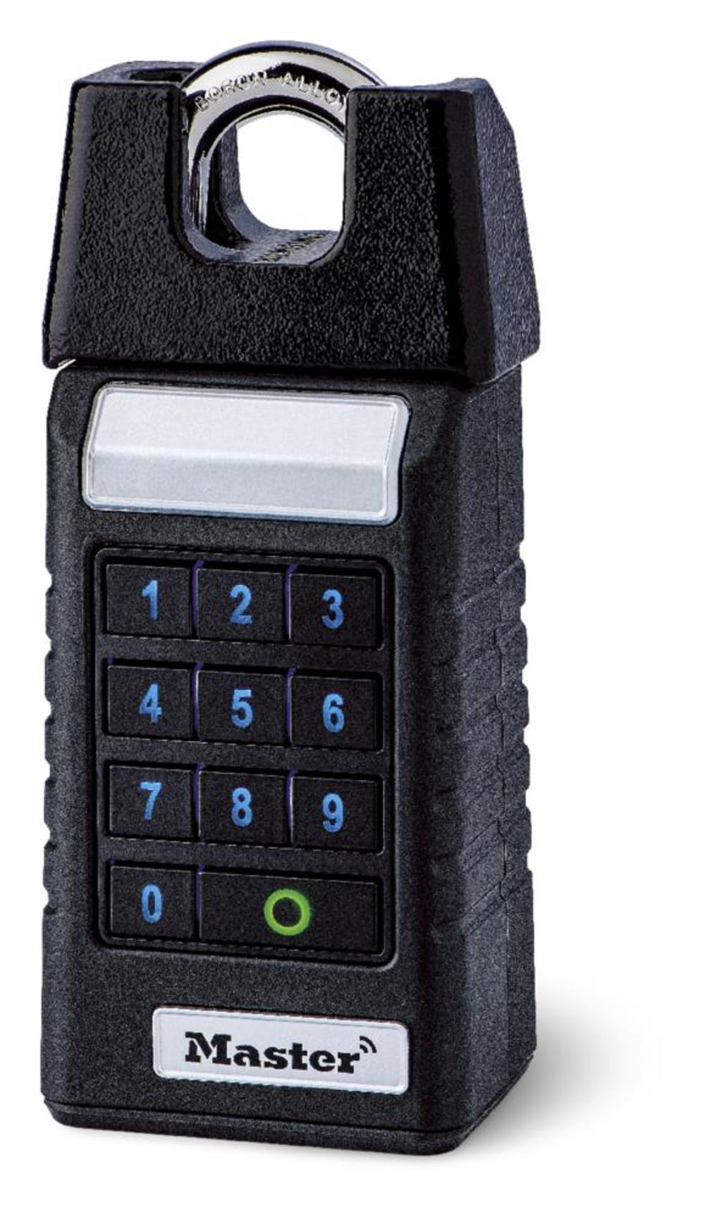 Master Lock Bluetooth Pro Series Shrouded Shackle Padlock for Business Applications - Flockneti