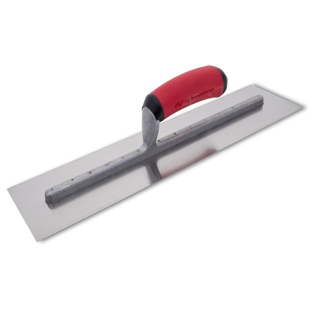 Marshalltown QLT Finishing Trowel 4 x 14″ Carbon Steel Blade - Flockneti