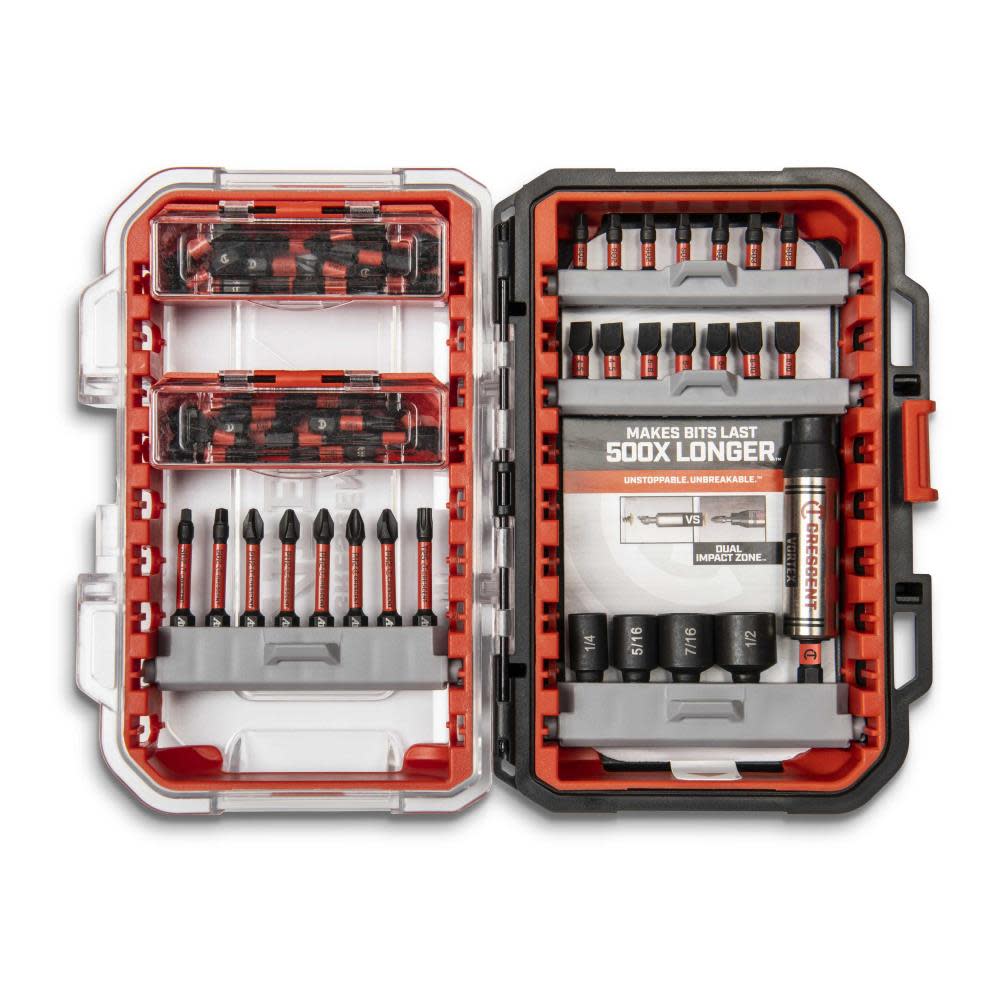 Crescent APEX VORTEX Bit Holding Fastening Set 55pc - Flockneti