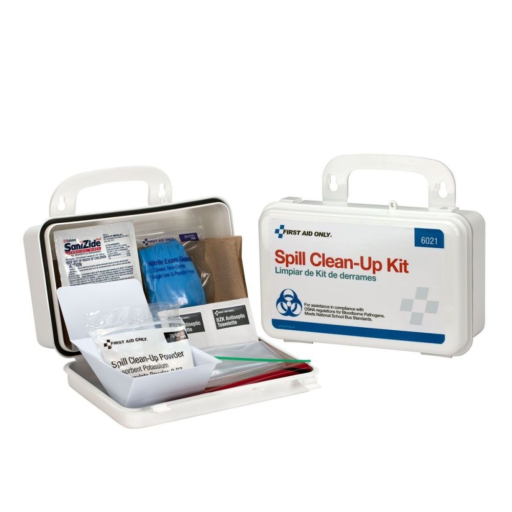 First Aid Only BBP Spill Clean Up Kit 20pc Plastic Case - Flockneti