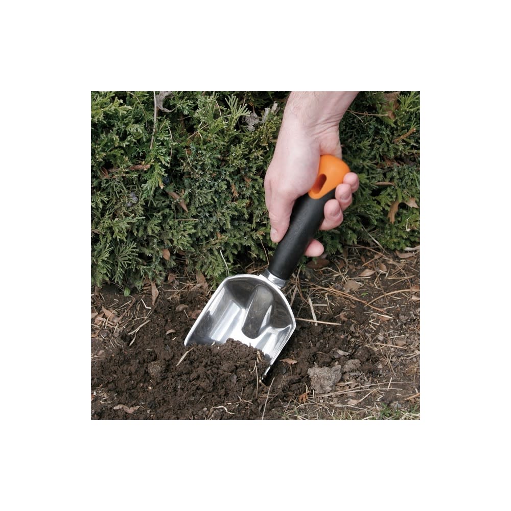 Fiskars Cast Aluminum Head Big Grip Trowel - Flockneti
