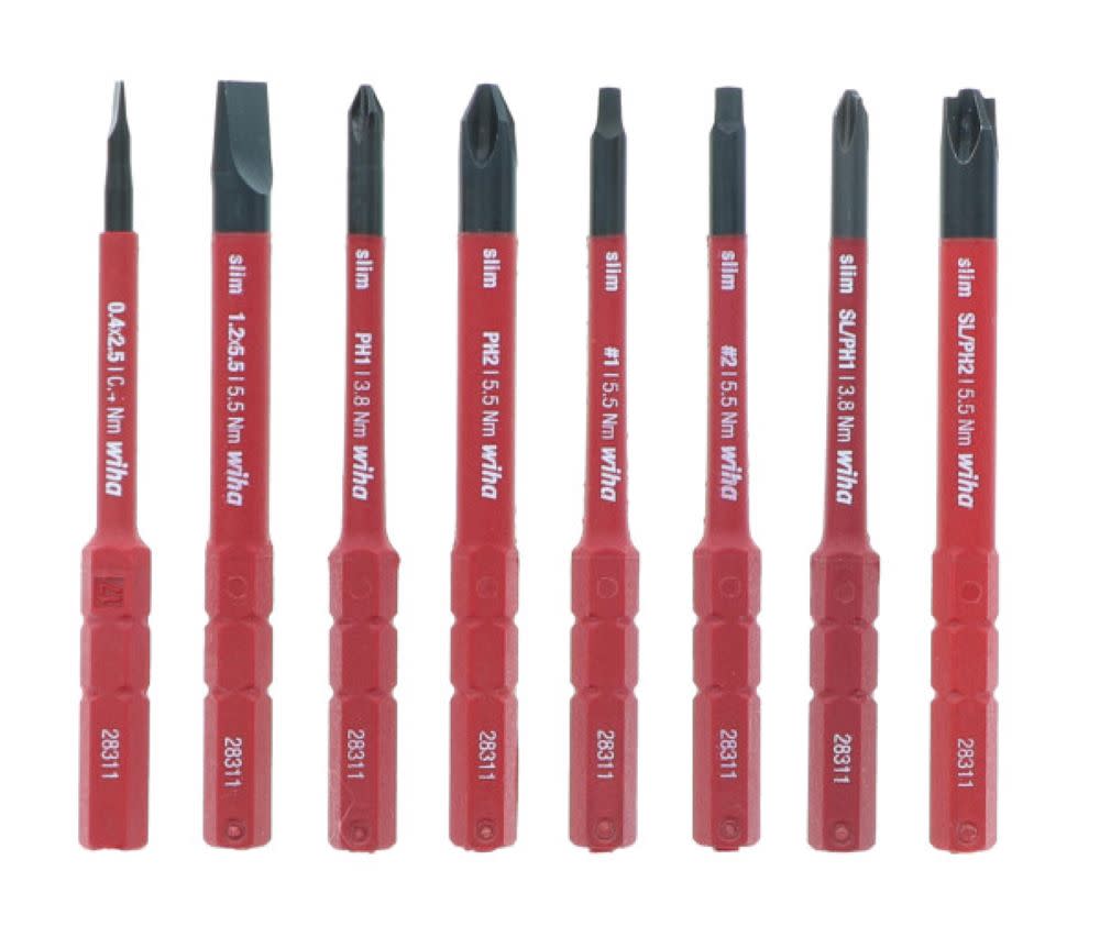 Wiha Insulated Handles SlimLine Blade Set 11pc - Flockneti