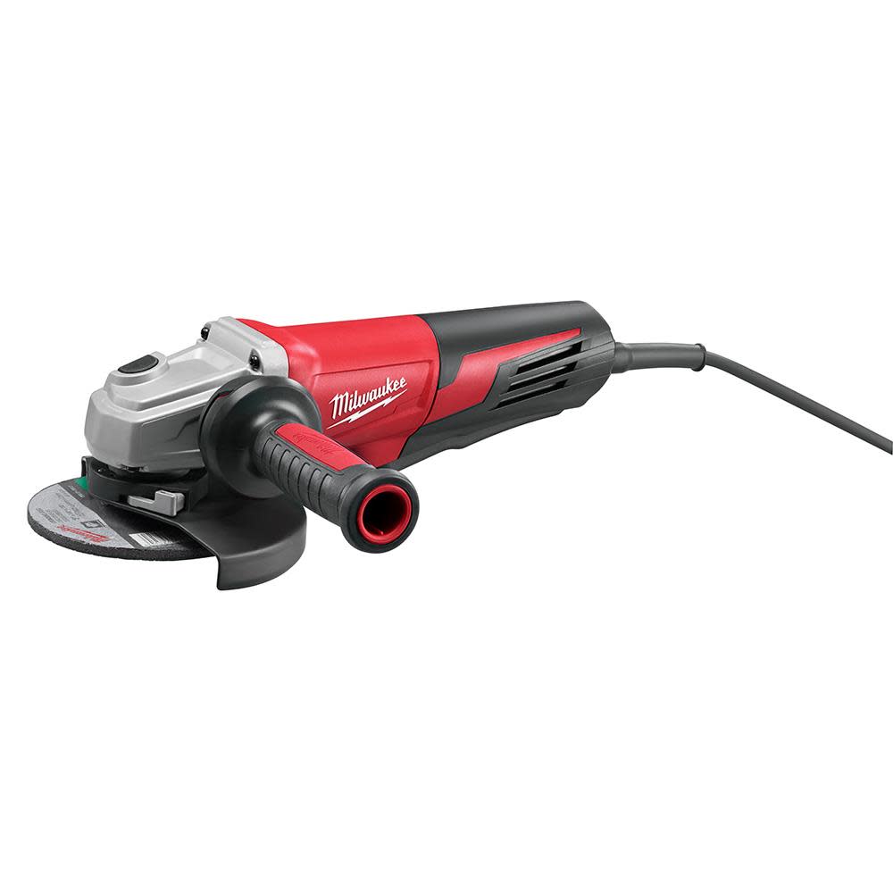 Milwaukee 13 Amp 6 In. Small Angle Grinder Paddle Lock-On - Flockneti