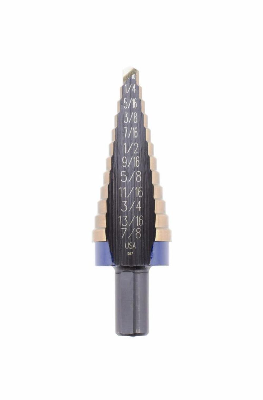 Irwin Step Drill #4-3/16 – 7/8 12 Sizes - Flockneti