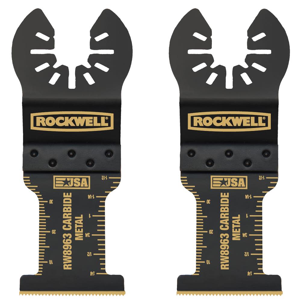 Rockwell 2-Pack Carbide Oscillating Tool Blades - Flockneti