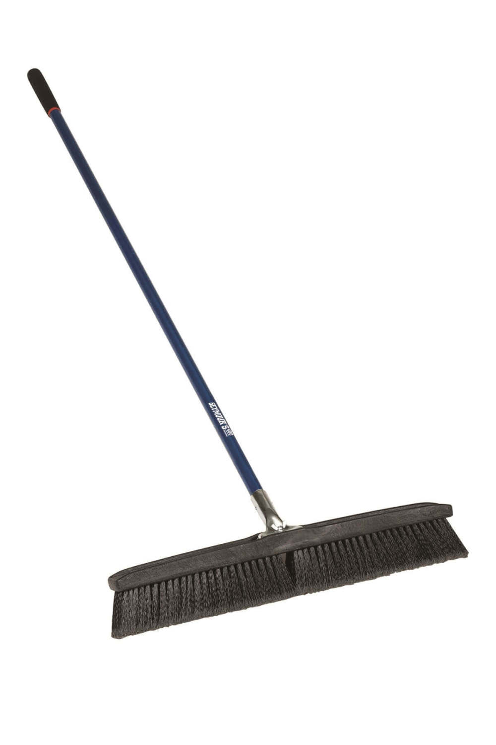Seymour S400 24″ Medium Bristle Jobsite Push Broom – Black - Flockneti