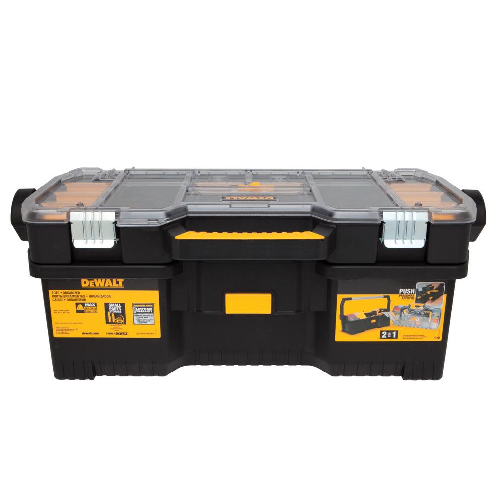 DEWALT 24 In. Tote with Organizer - Flockneti