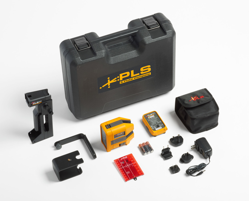 PLS Pacific Laser Cross Line and Point Red Laser Kit - Flockneti