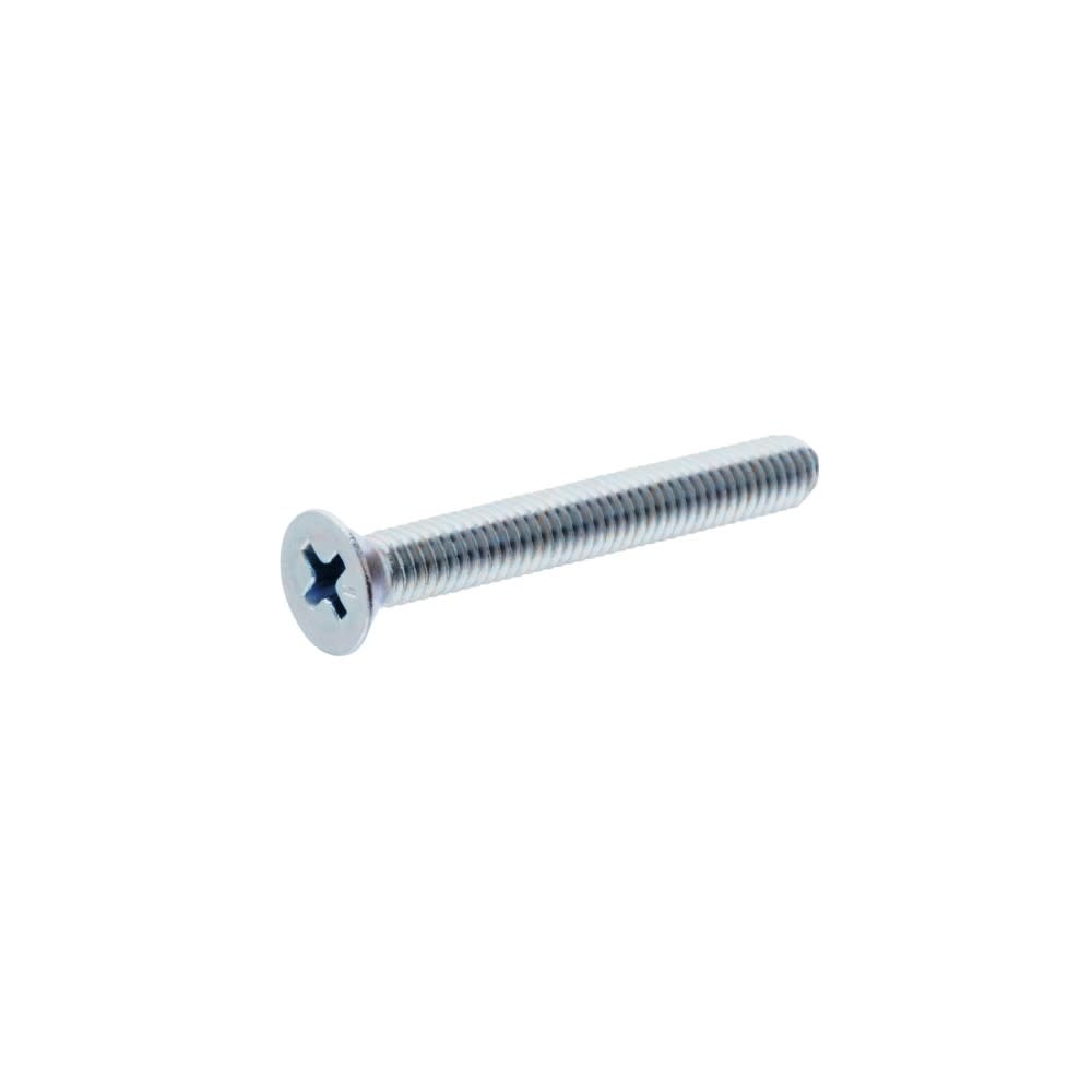Hillman 1/4-20 x 2 1/2″ Zinc Flat Head Phillips Machine Screw 100pk - Flockneti