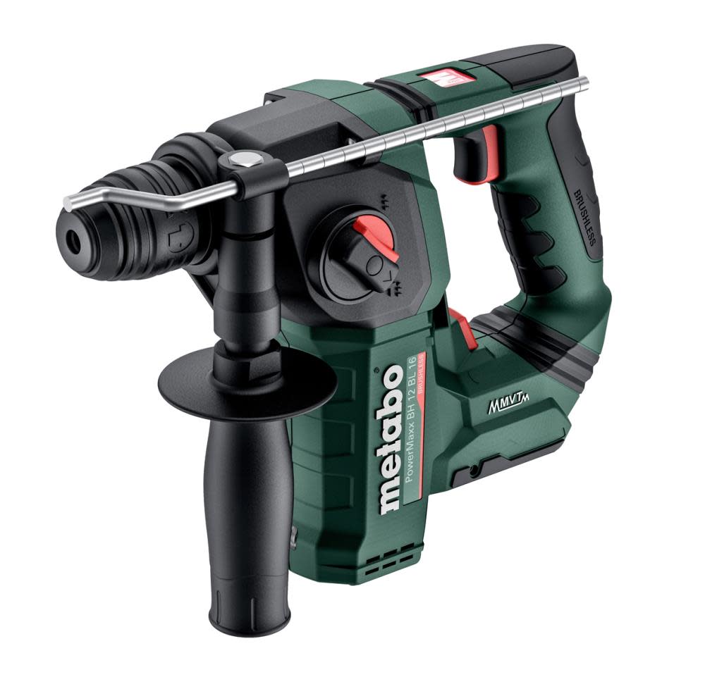 Metabo 12V PowerMaxx BH 12 BL 16 Cordless SDS Plus Rotary Hammer Bare Tool - Flockneti