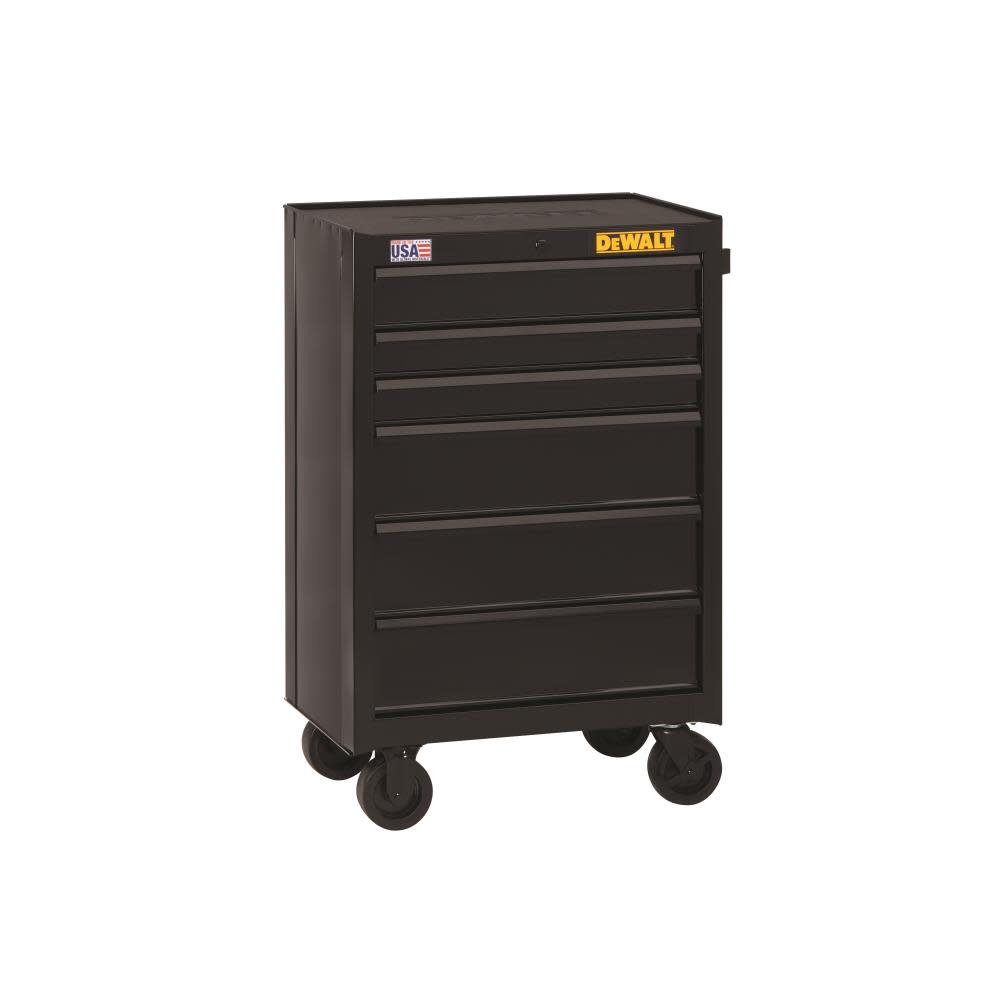 DEWALT 26 in. Wide 6-Drawer Rolling Tool Cabinet - Flockneti