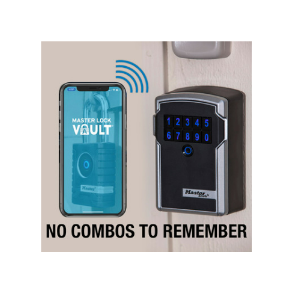 Master Lock Wall Mount Bluetooth Lock Box - Flockneti