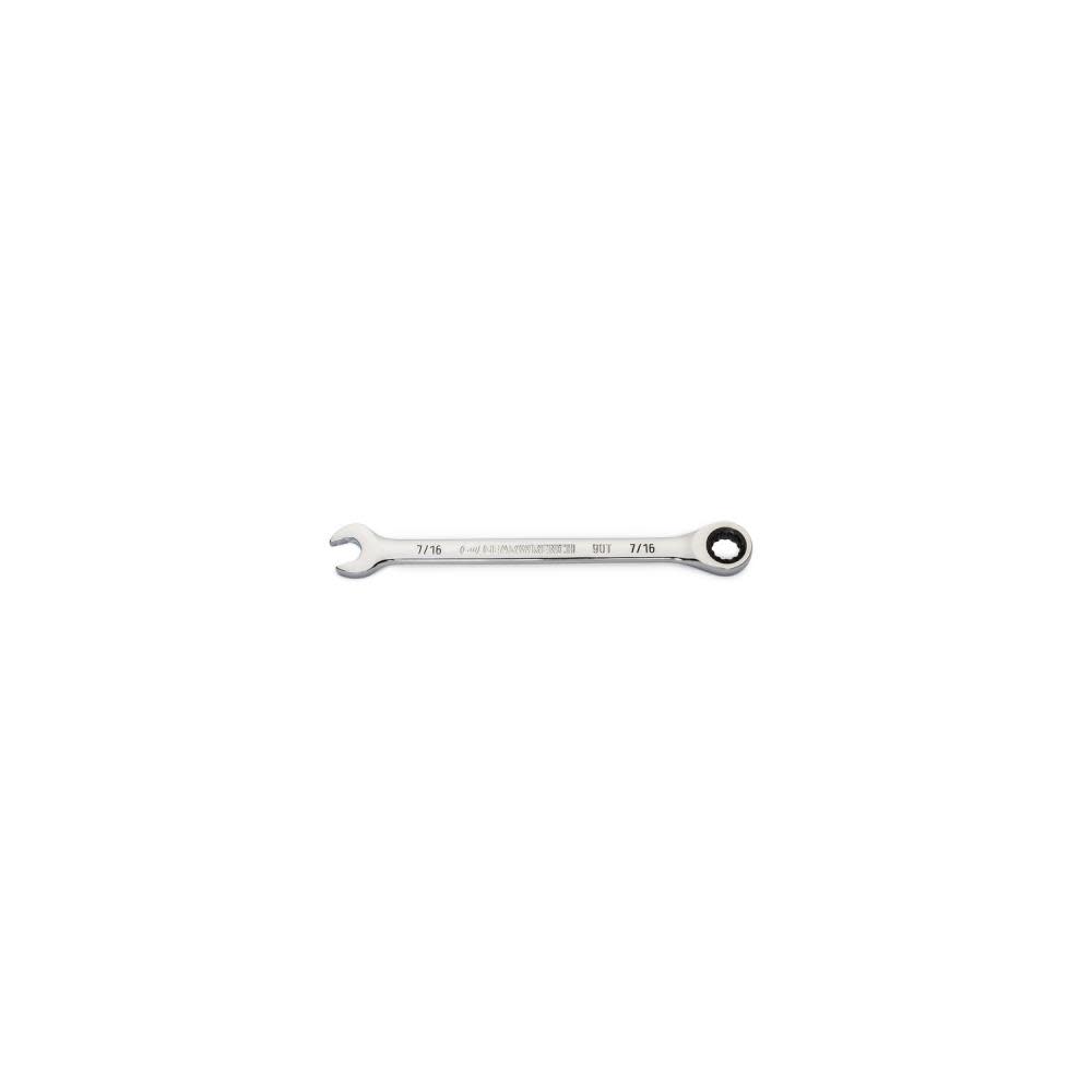 GEARWRENCH 7/16″ 90T 12 Point Ratcheting Combination Wrench - Flockneti