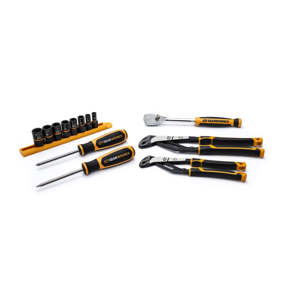 GEARWRENCH GEARPACK Tool Set Bolt Biter & Auto Bite 13pc - Flockneti