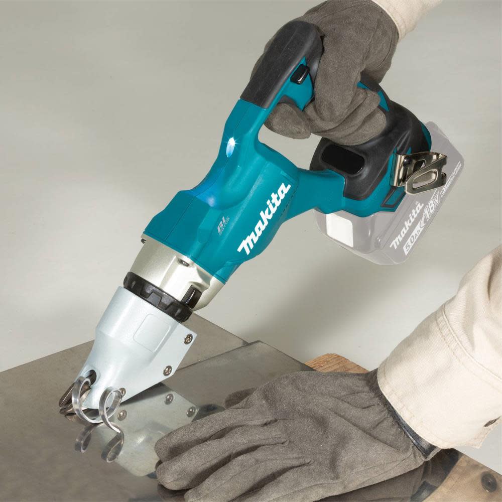 Makita 18V LXT Straight Shear Kit Lithium Ion Brushless Cordless 14 Gauge - Flockneti