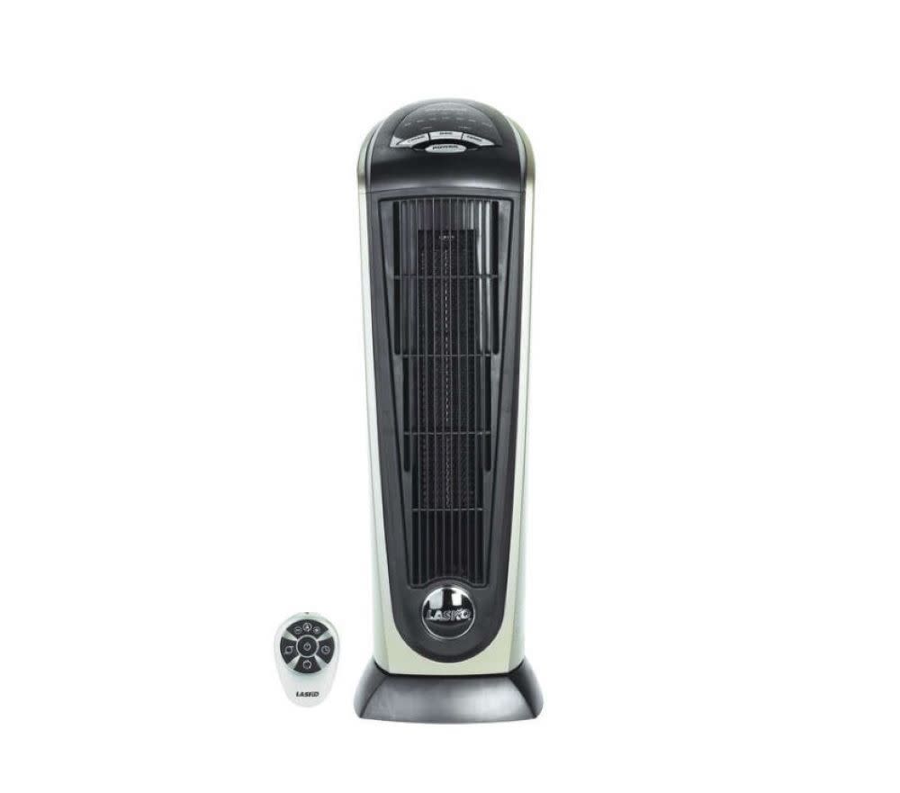 Lasko 300 sq ft Electric Ceramic Tower Heater - Flockneti