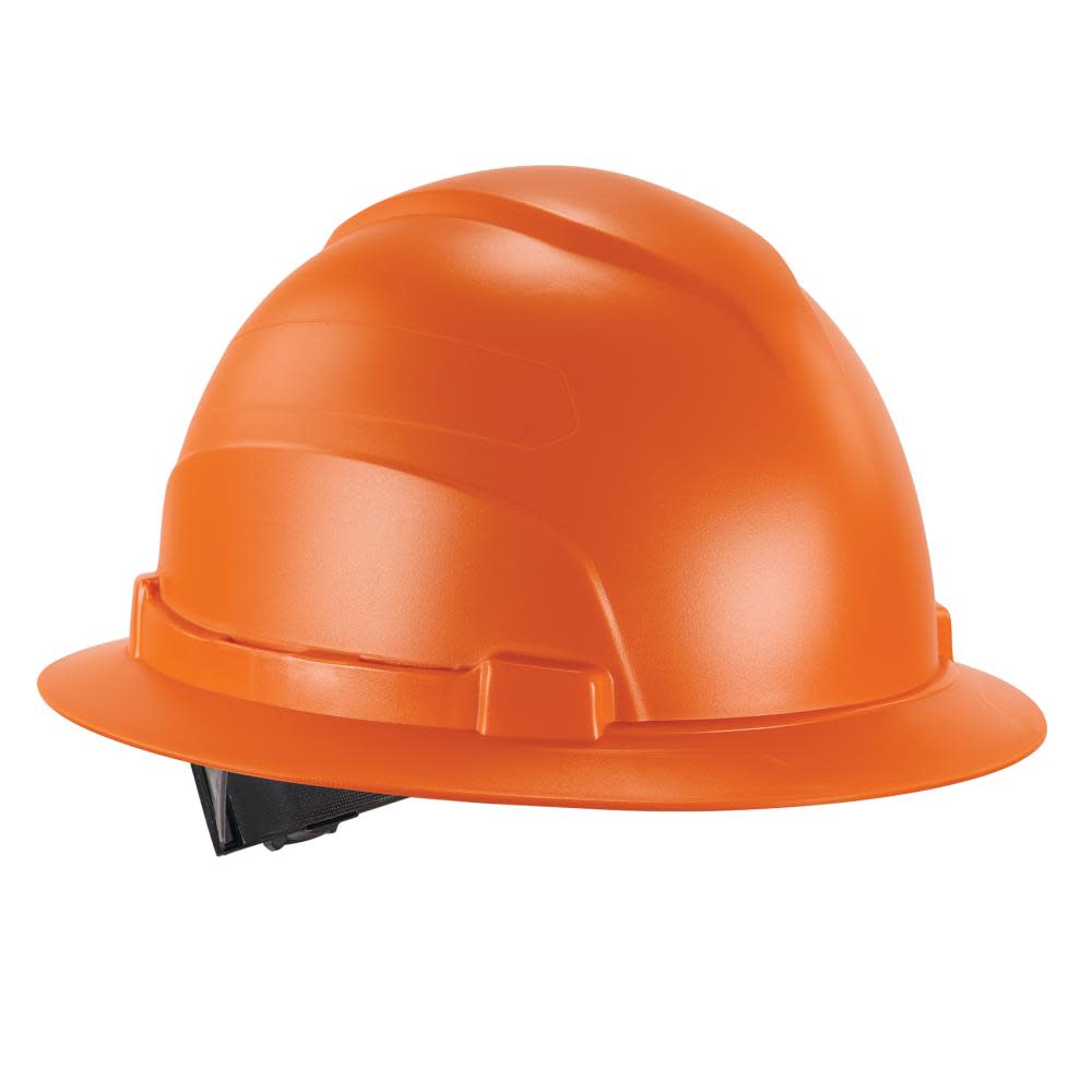 Ergodyne Skullerz 8969 Orange Lightweight Full Brim Hard Hat Class E - Flockneti