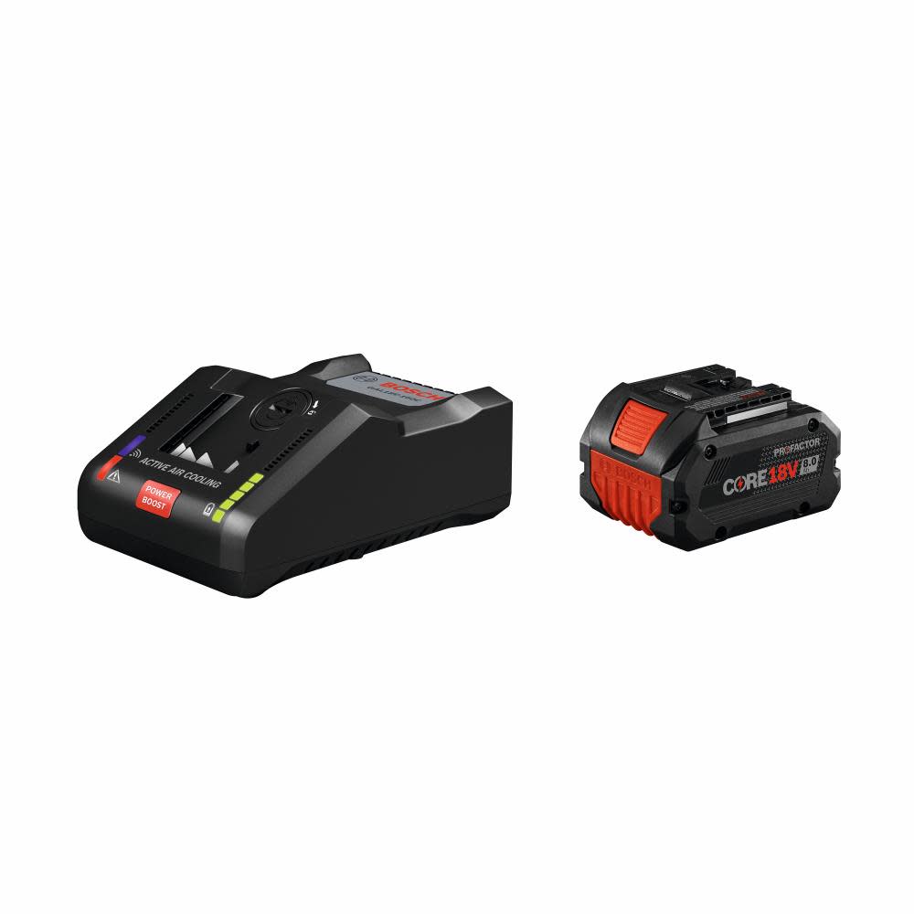 Bosch 18V CORE18V Performance Starter Kit with 18V PROFACTOR Battery 18V Turbo Charger - Flockneti