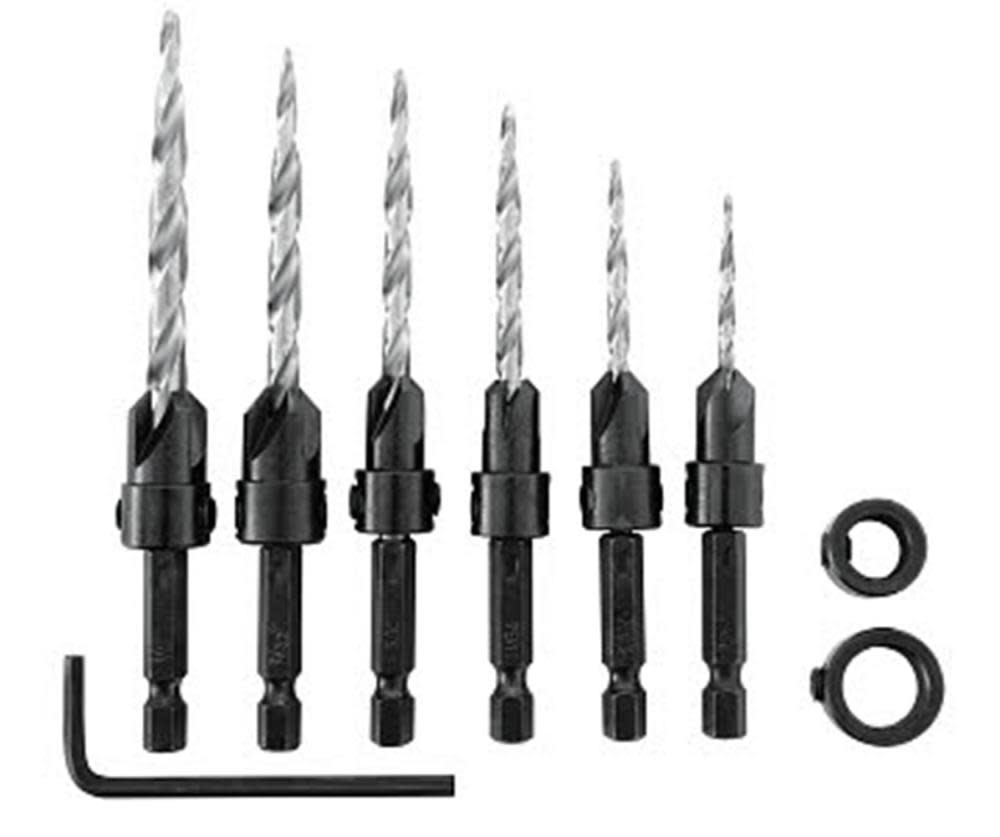 Irwin Tapered Countersink 8 Pc. - Flockneti