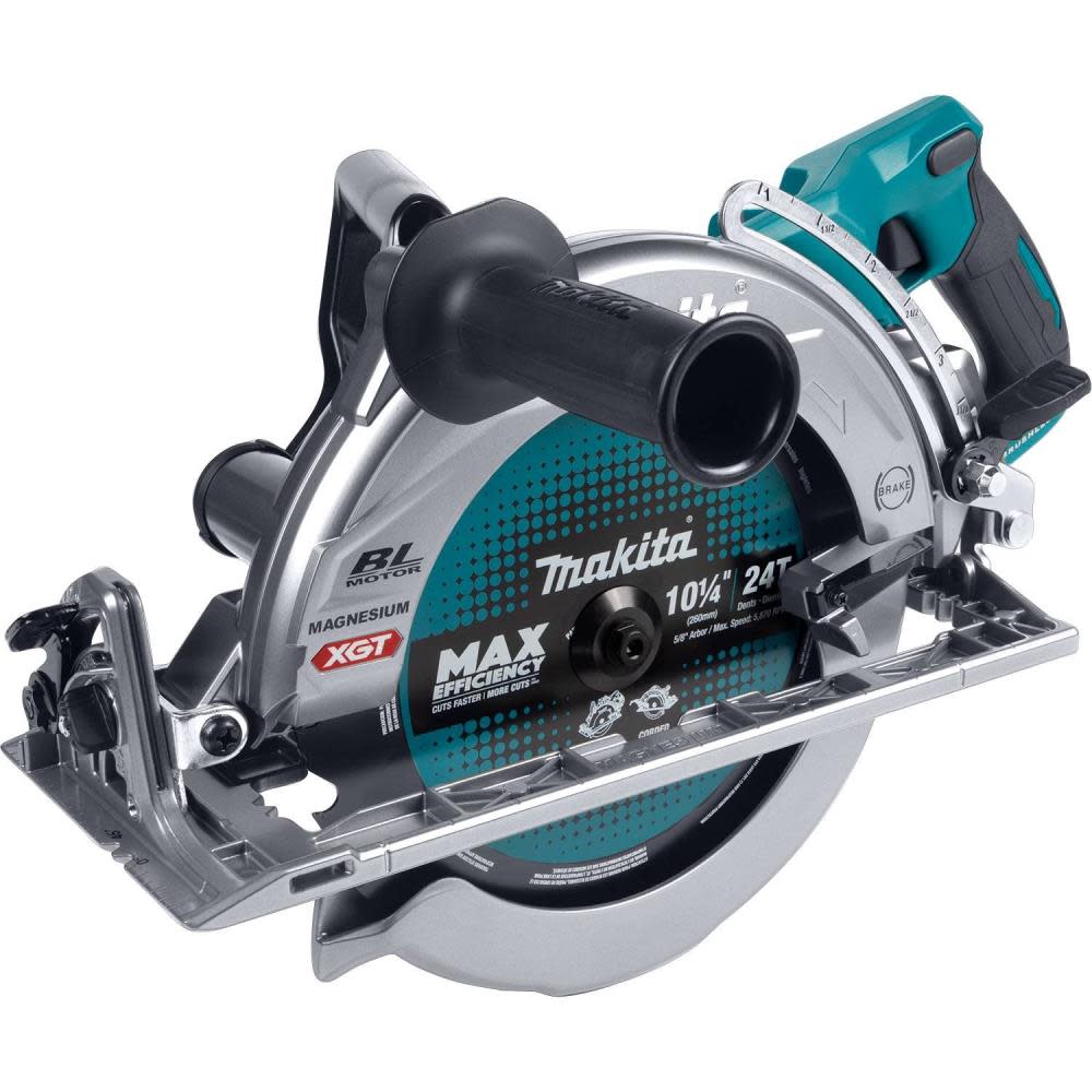 Makita XGT 40V max Circular Saw Rear Handle 10 1/4″ Bare Tool - Flockneti