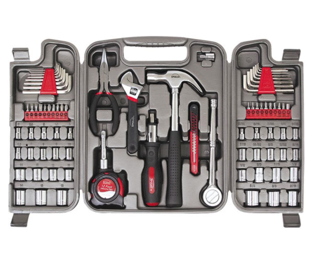Apollo Precision Tools 79 Piece Multi-Purpose Tool Kit - Flockneti