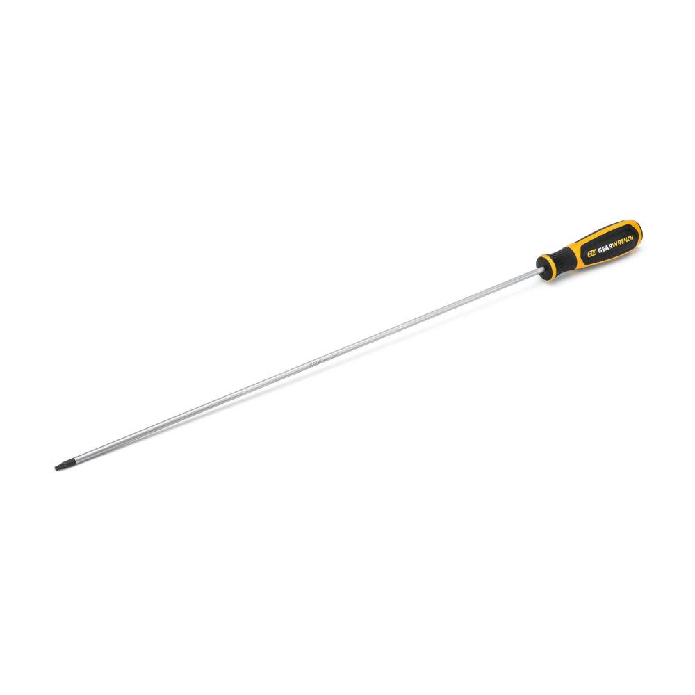 GEARWRENCH T15 x 18″ Torx Dual Material Screwdriver - Flockneti