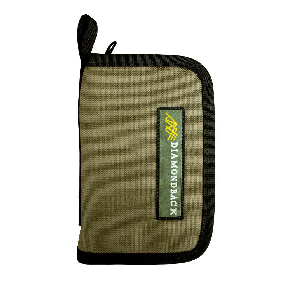 Diamondback Toolbelts Ranger Green Driver/Drill Bit Case - Flockneti