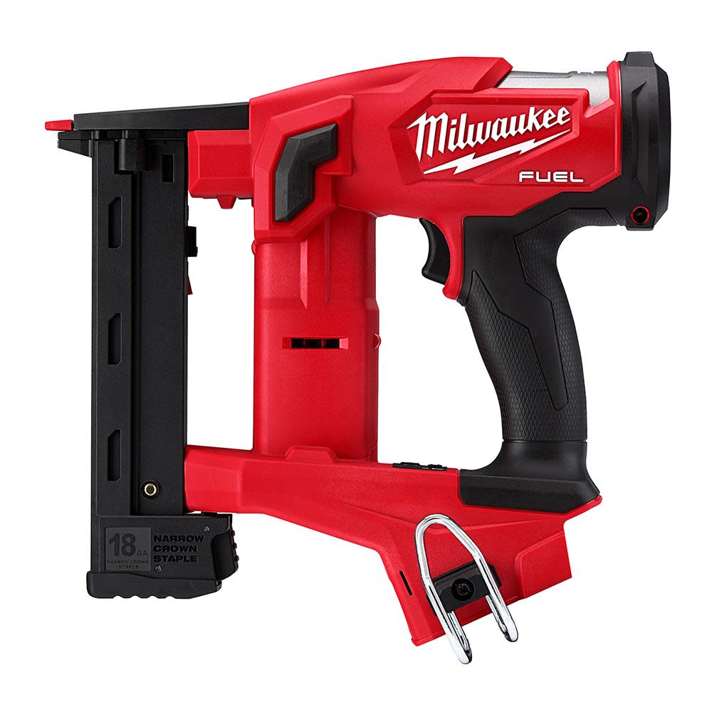Milwaukee M18 FUEL 18 Gauge 1/4 in. Narrow Crown Stapler (Bare Tool) - Flockneti