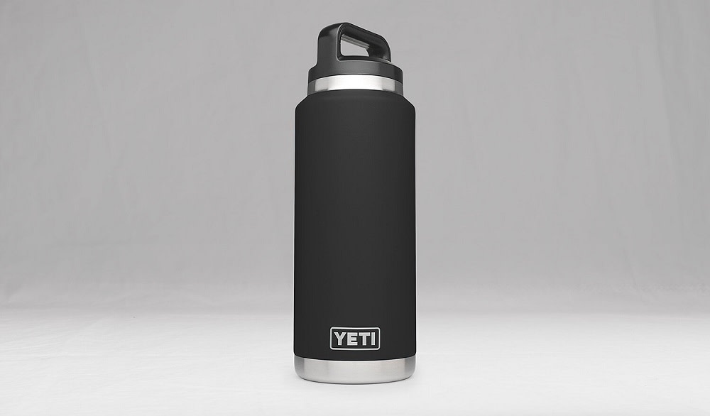 Yeti 36oz Rambler Bottle with Bottle Chug Cap – Black - Flockneti