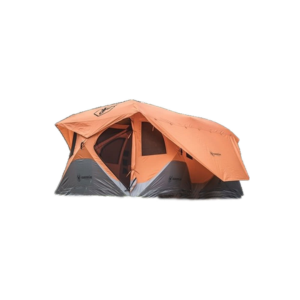 Gazelle T8 Hub 8 Person Camping Tent Sunset Orange - Flockneti