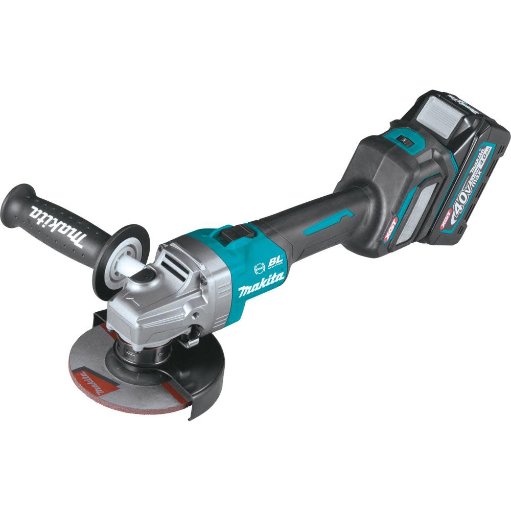 Makita XGT 40V max 4 1/2 / 5″ Angle Grinder Kit - Flockneti