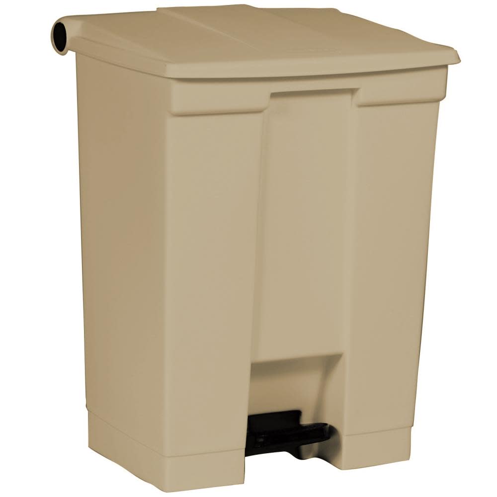 Rubbermaid 18 gal Beige Step-On Container - Flockneti