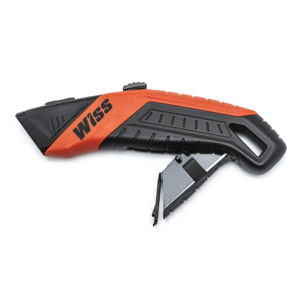 Crescent Wiss Safety Utility Knife Auto-Retracting - Flockneti